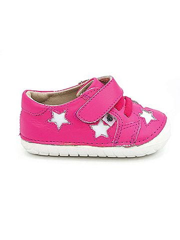 Old Soles Toddler Starey Pave Shoes in Neon Pink (view 1)