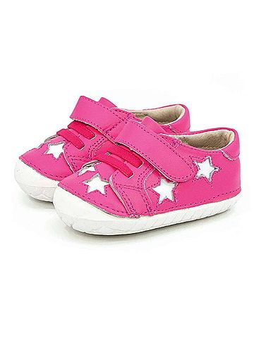 Old Soles Toddler Starey Pave Shoes in Neon Pink (view 2)