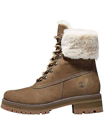 Timberland Women's Courmayeur Boot in Olive Nubuck (view 2)