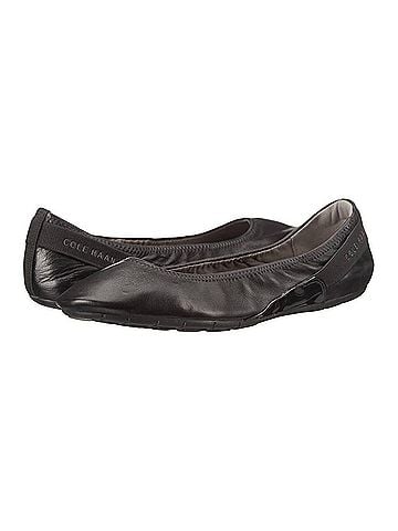 Cole Haan Women's Zerogrand Shoes in Black/Black Patent (view 1)