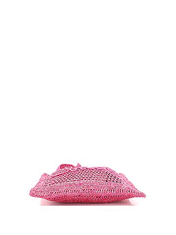 Chloé Summer Banana Tote Woven Raffia (view 2)