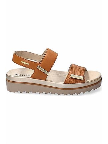 Mephisto Women's Dominica Platform Sandal in Brandy Niobel / Silk (view 1)