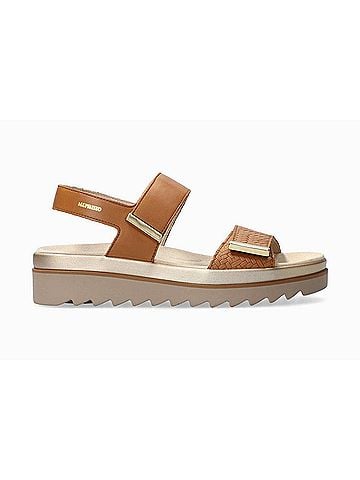 Mephisto Women's Dominica Platform Sandal in Brandy Niobel / Silk (view 2)