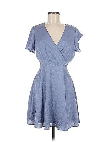 Express Wrap-Front Cocktail Dress (view 1)