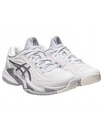 Asics Women'S Court Ff3 Sneaker in White Pure Silver (view 2)