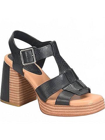 Kork-Ease Women's Macey Platform Sandal in Black (view 1)