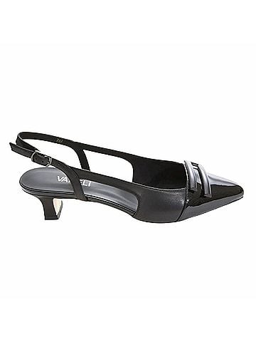 VANELi Women's Tady Slingback Pump in Black Nappa W/Black Patent (view 1)