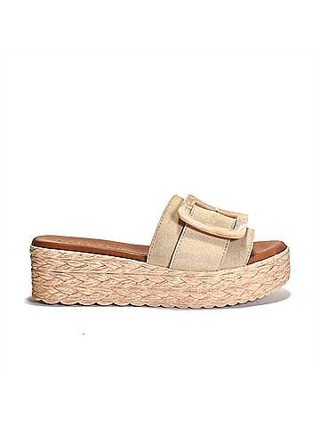 Cordani Women's Beckett Sandal in Sand Arena Suede (view 1)