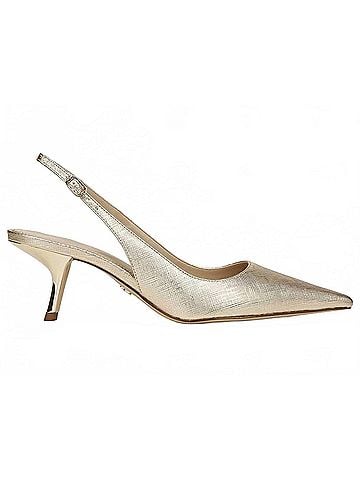 Sam Edelman Women's Bianka Sling Pump in Gold Metallic (view 1)