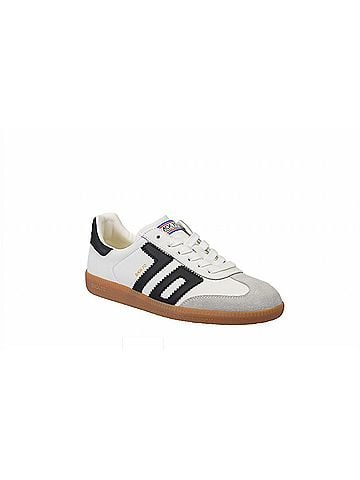 Back 70 Women's Cloud Sneaker in White Black (view 1)