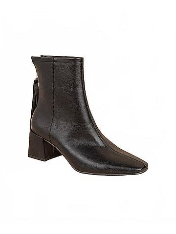 Mi.Im Women's Kadee Leather Bootie in Black (view 1)