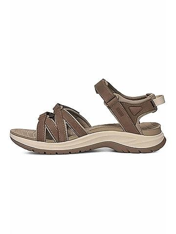 Teva Women's Tirra Sport Leather Sandal in Caribou (view 2)