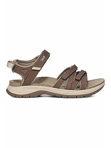 Teva Women's Tirra Sport Leather Sandal in Caribou (view 1)