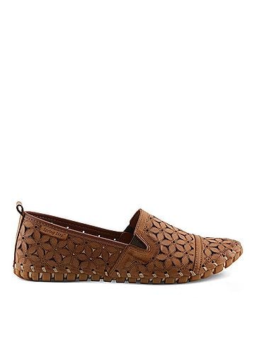 Spring Step Women's Flowerflow Loafer in Light Brown (view 1)