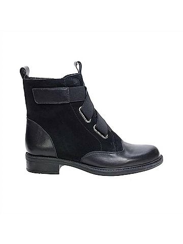 David Tate Women's Club Suede Boot in Black (view 1)