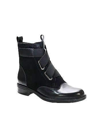 David Tate Women's Club Suede Boot in Black (view 2)