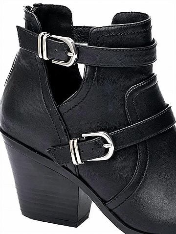 Corkys Women's Girls Night Boot in Black (view 2)