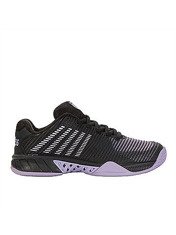 K-Swiss Women's Hypercourt Express 2 Shoes in Moonless Night / Purple Rose (view 1)