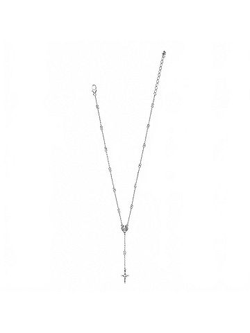 Brighton Ferrara Cross Y Necklace in Silver (view 2)