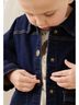 Jamie Kay Solid Blue Arbor Jacket in Mid Indigo Denim Size 3T - photo 3