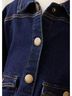 Jamie Kay Solid Blue Arbor Jacket in Mid Indigo Denim Size 3T - photo 5