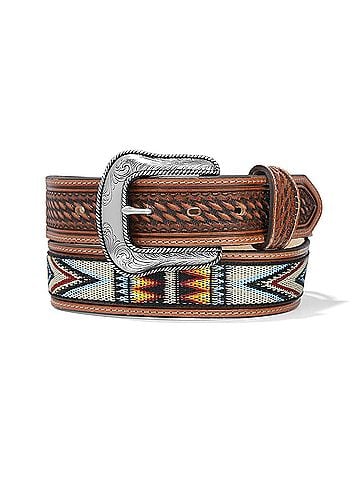 Brighton Women's Bryce Canyon Belt Size 34 in Tan (view 1)