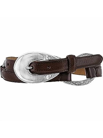 Brighton Women's Simeon Belt in Brown (view 1)