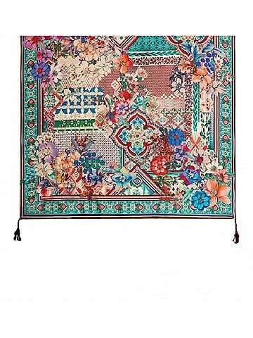 Johnny Was Women's Silk Scarf in Lorette (view 1)
