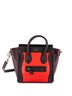 Céline 100% Leather Multi Color Red Tricolor Luggage Bag Python and Leather Nano One size - photo 1