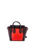 Céline 100% Leather Multi Color Red Tricolor Luggage Bag Python and Leather Nano One size - photo 4