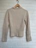 Tory Burch 100% Cashmere Ivory Pullover Sweater Size S - photo 5