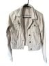 Free People Ivory Denim Jacket Size XS - photo 1