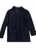 Seraphine 100% Polyester 76% Polyester 24% Cotton Gray Blue Trenchcoat Size 6 - photo 3