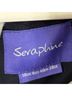 Seraphine 100% Polyester 76% Polyester 24% Cotton Gray Blue Trenchcoat Size 6 - photo 13