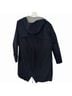 Seraphine 100% Polyester 76% Polyester 24% Cotton Gray Blue Trenchcoat Size 6 - photo 6