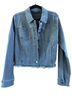 Susan Graver Gray Denim Jacket Size M - photo 1