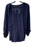 Wit & Wisdom 100% Rayon 100% Polyester Floral Blue Blouse Size 3X - photo 2