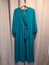 Torrid Green Blue Casual Dress Size 0X - photo 3