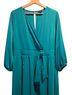 Torrid Green Blue Casual Dress Size 0X - photo 1