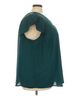 Torrid 100% Polyester Teal Torrid Short Sleeve Blouse Size 4X - photo 3