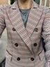 Soia & Kyo Houndstooth Multi Color Coat Size XS - photo 3