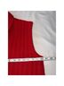 Eddie Bauer 100% Wool Solid Stripes Red Sweater Vest Size L (petite) - photo 4