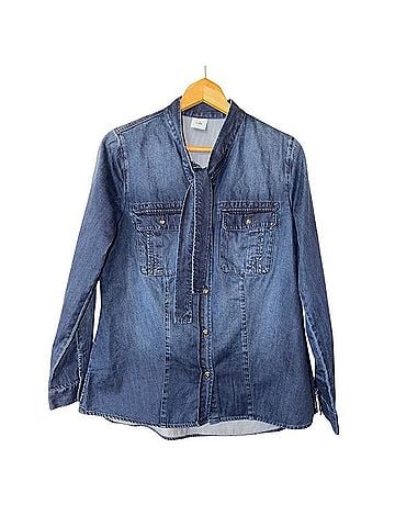 CAbi Waterfront Long Sleeve Button-Down Shirt (view 1)