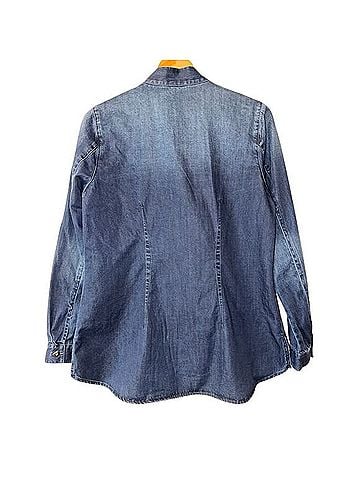 CAbi Waterfront Long Sleeve Button-Down Shirt (view 2)