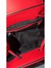 French Connection 100% Faux Leather Solid Red Backpack One size - photo 10