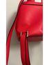French Connection 100% Faux Leather Solid Red Backpack One size - photo 6