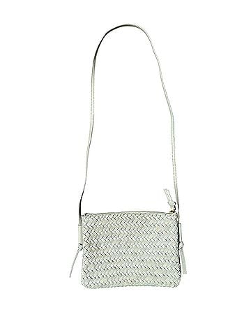 Madewell The Knotted Woven Leather Crossbody Bag (view 2)