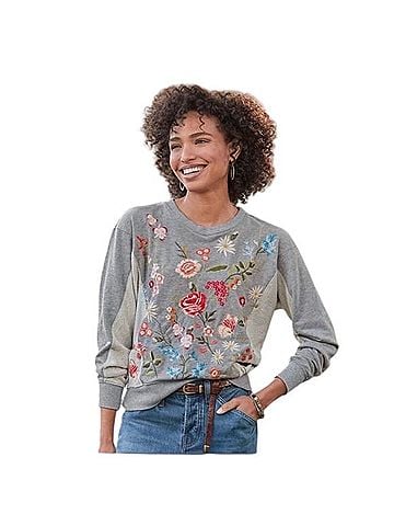 Johnny Was Catalina Long Sleeve Top (view 1)