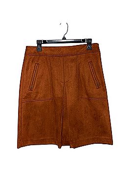 Ann Taylor LOFT Faux Leather Skirt (view 2)