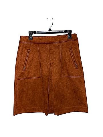 Ann Taylor LOFT Faux Leather Skirt (view 2)